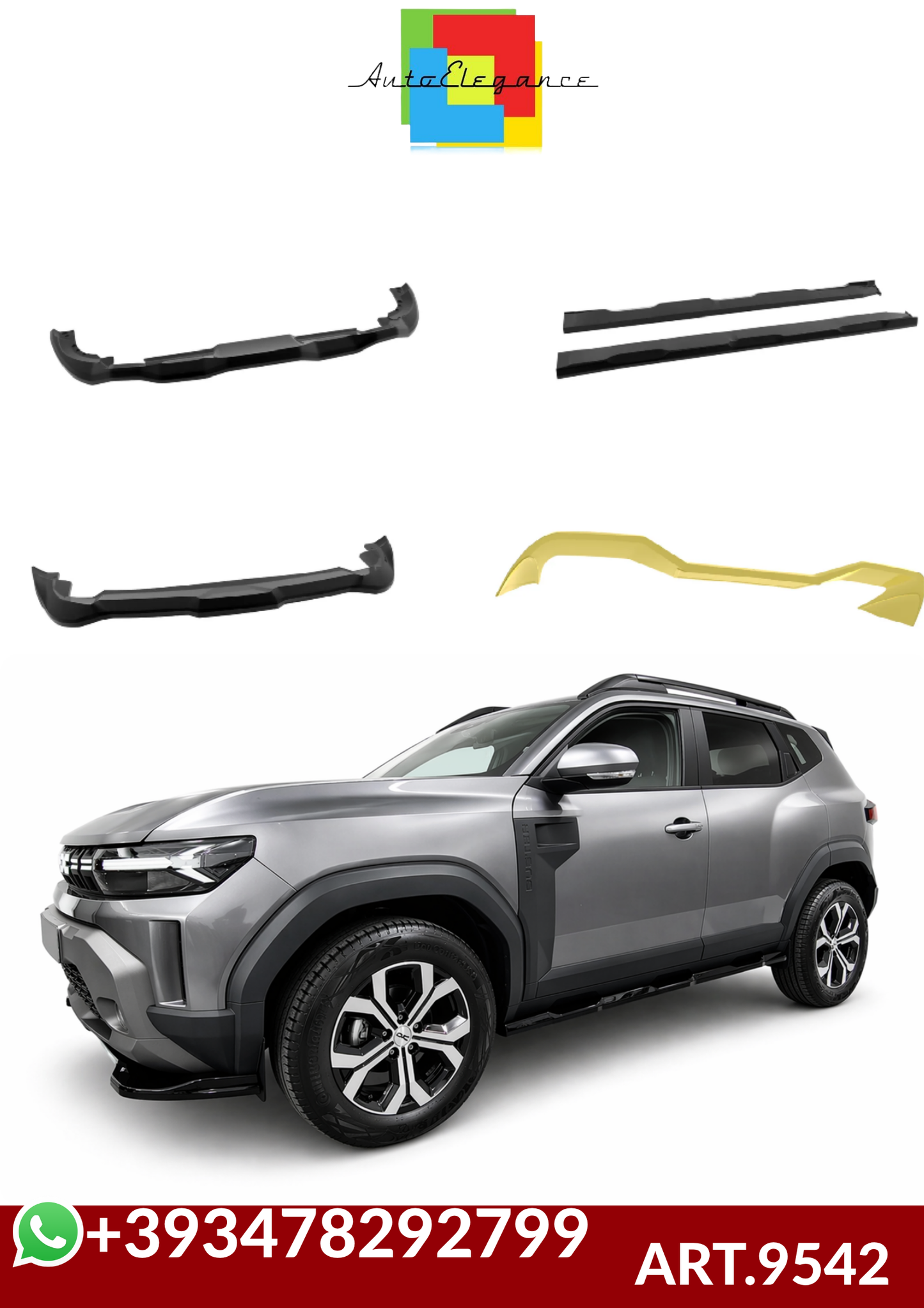 💕ART.9542 BODYKIT Dacia Duster MK3  💕
