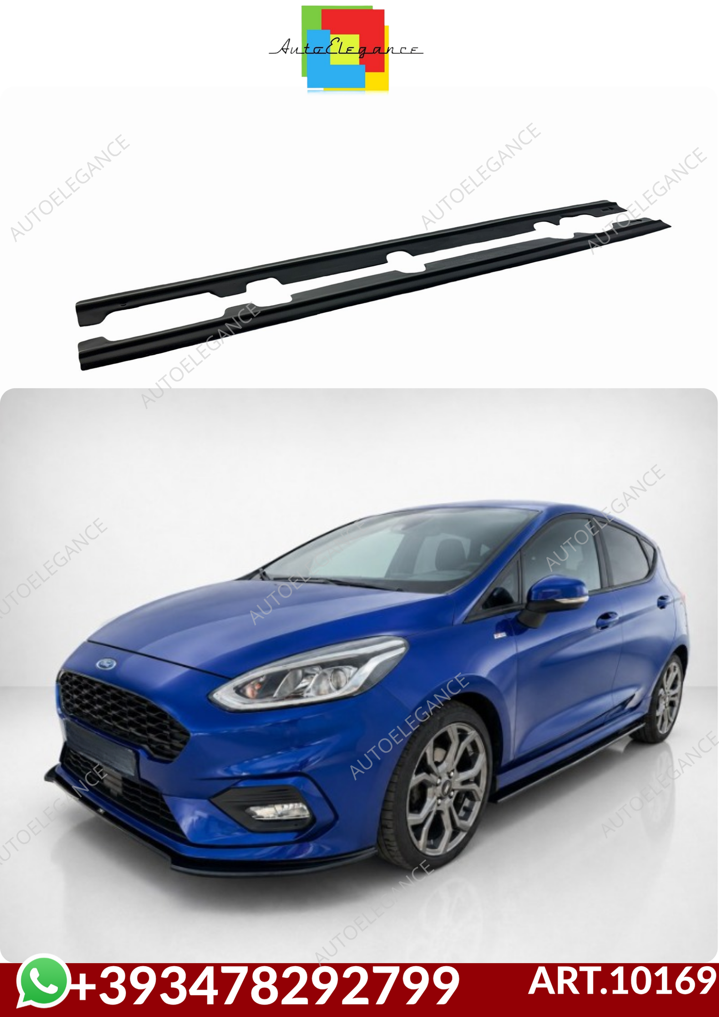 💕ART.10169 SOTTO MINIGONNE  V.2 Ford Fiesta Mk8 ST / ST-Line (2017-)💕