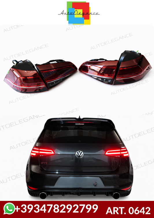💕ART. 0642 FARI POSTERIORI VW GOLF 7 7.5 2012-2019 LED DINAMICI💕