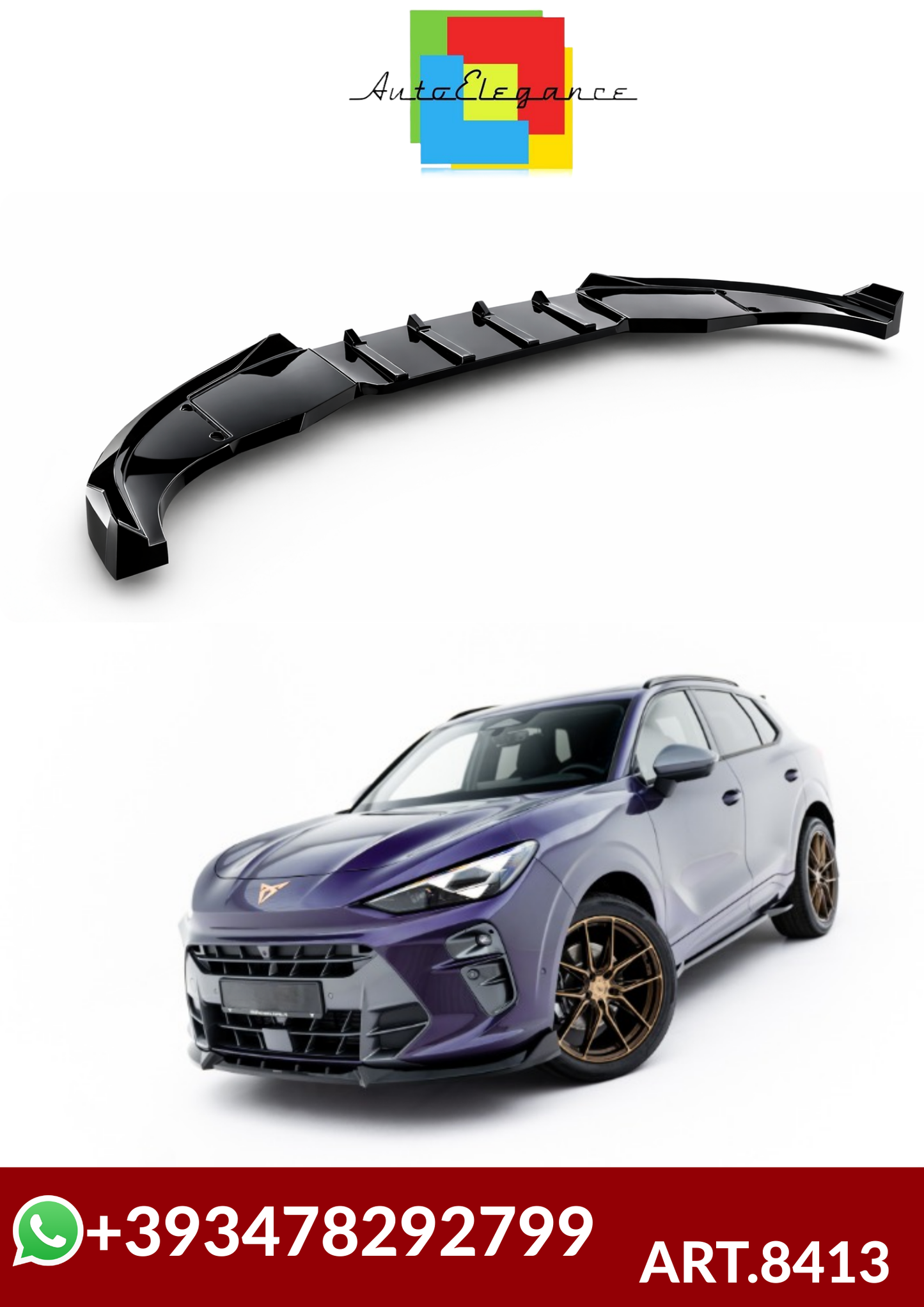 💕ART.8413 Splitter V.1 Cupra Terramar Mk1💕
