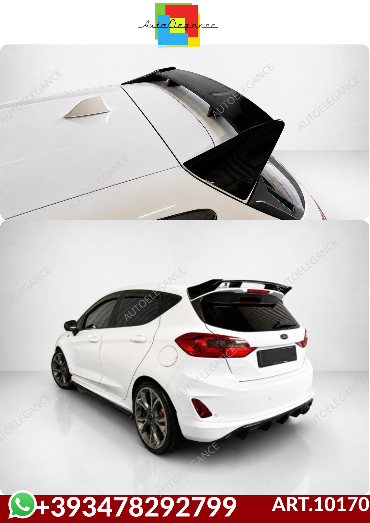💕ART.10170 SPOILER Ford Fiesta Mk8 / Mk8.5💕