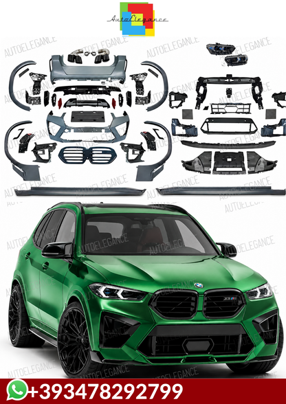 💕ART.10091 Body Kit BMW X5 G05 2018-2022 Look X5M 2023+ LCI💕
