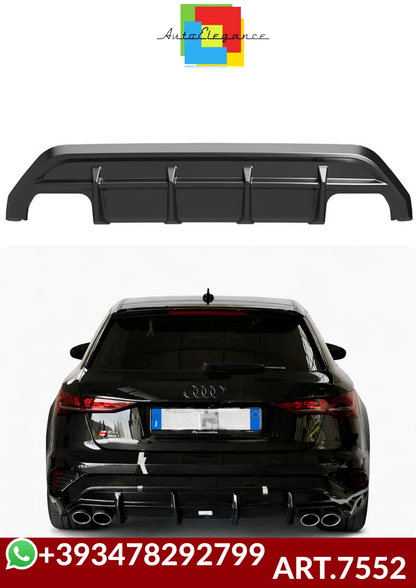 💕ART.7552   Diffusore AUDI A3 S-Line/S3 8Y (Sportback) Facelift 2025+💕