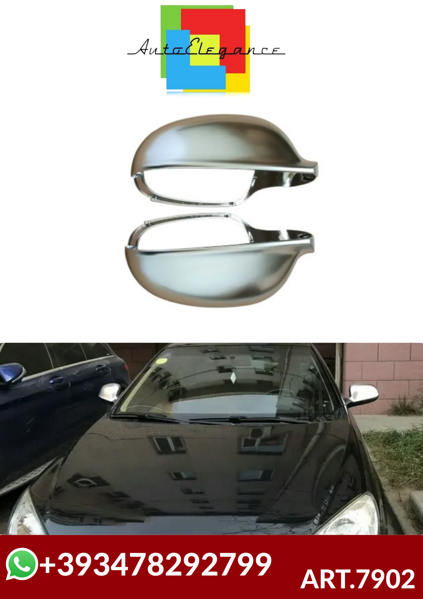 💕ART.7902 COVER CALOTTE SPECCHIO VW Golf V MK5 GTI 5💕