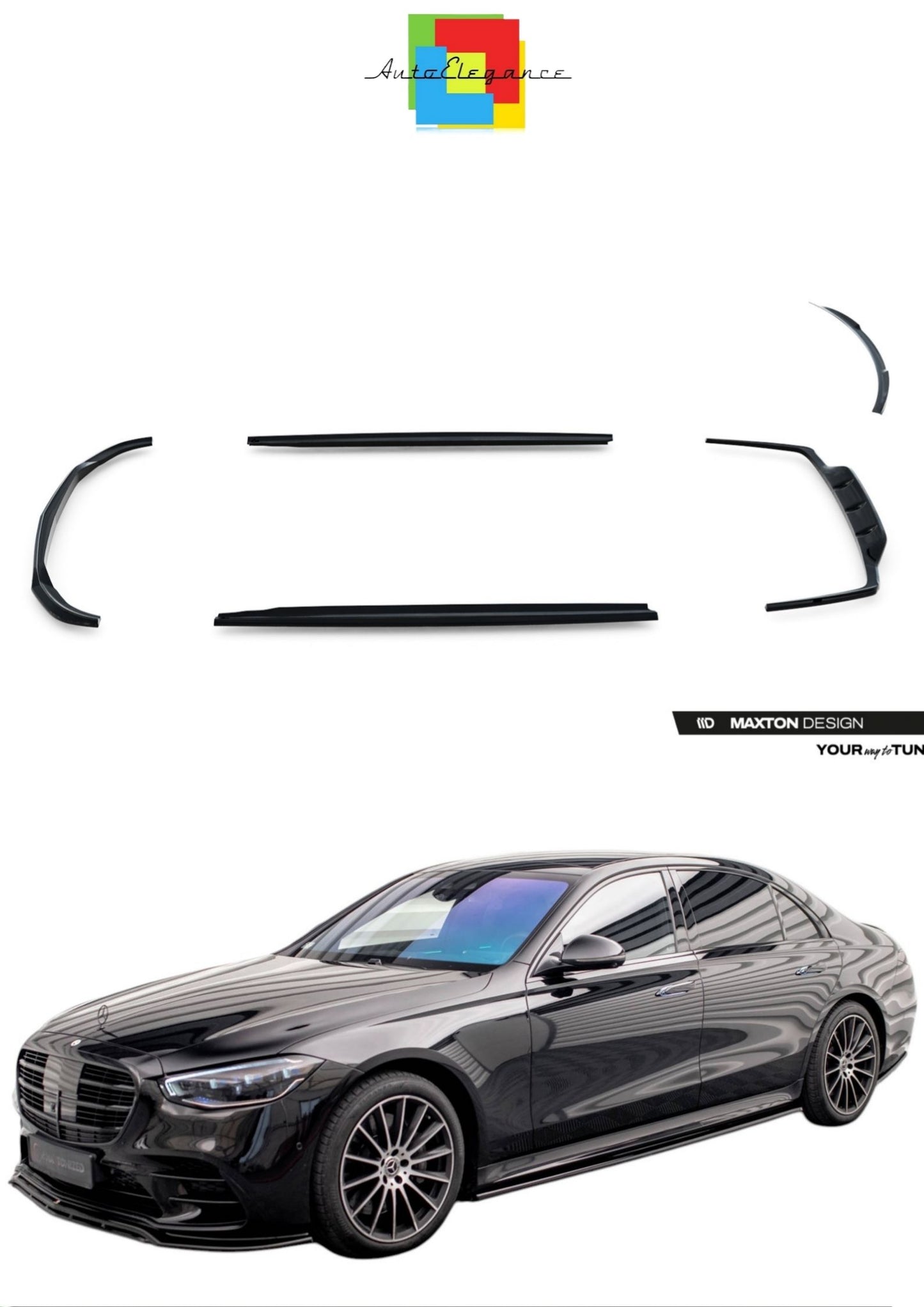 💕Bodykit adatto per Mercedes-Benz S Long AMG-Line V223💕