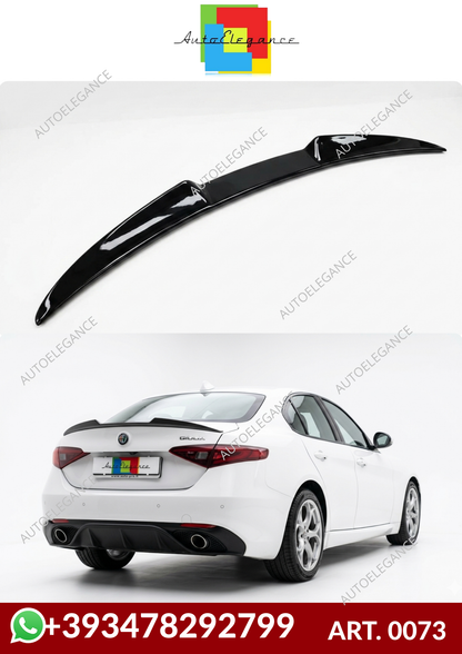 💕ART. 0073 SPOILER ALFA GIULIA NERO LUCIDO💕