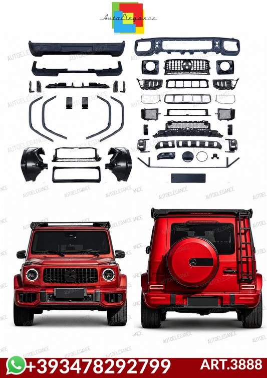 💕ART.3888 BODYKIT G6З AMG 2025 Look per Mercedes Classe G (W464) 2019-2024💕