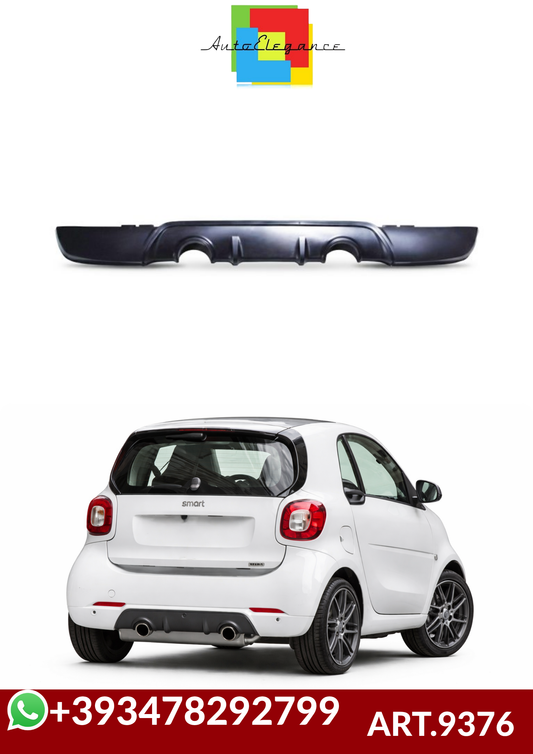 💕ART.9376 Diffusore Smart ForTwo (453)(2014-2020) Brabus Style (1+1)💕