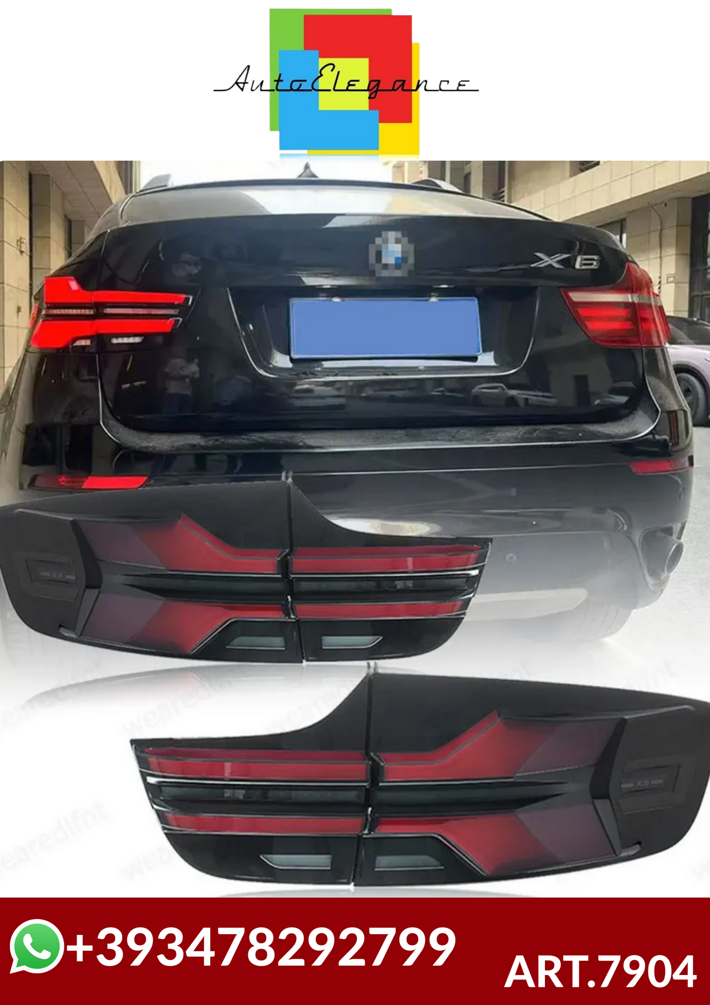 💕ART.7904  FARI POSTERIORI BMW X6 E71 2008-2014💕