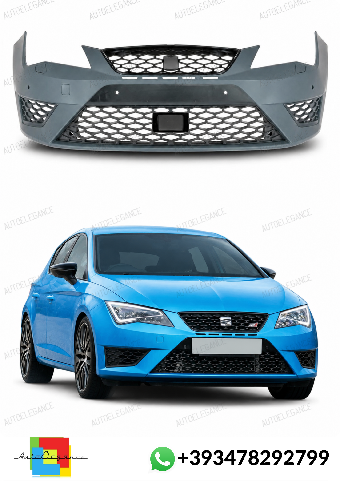 💕ART.10261 PARAURTI ANTERIORI Seat Leon MK3 (5F) (2012-2019)💕