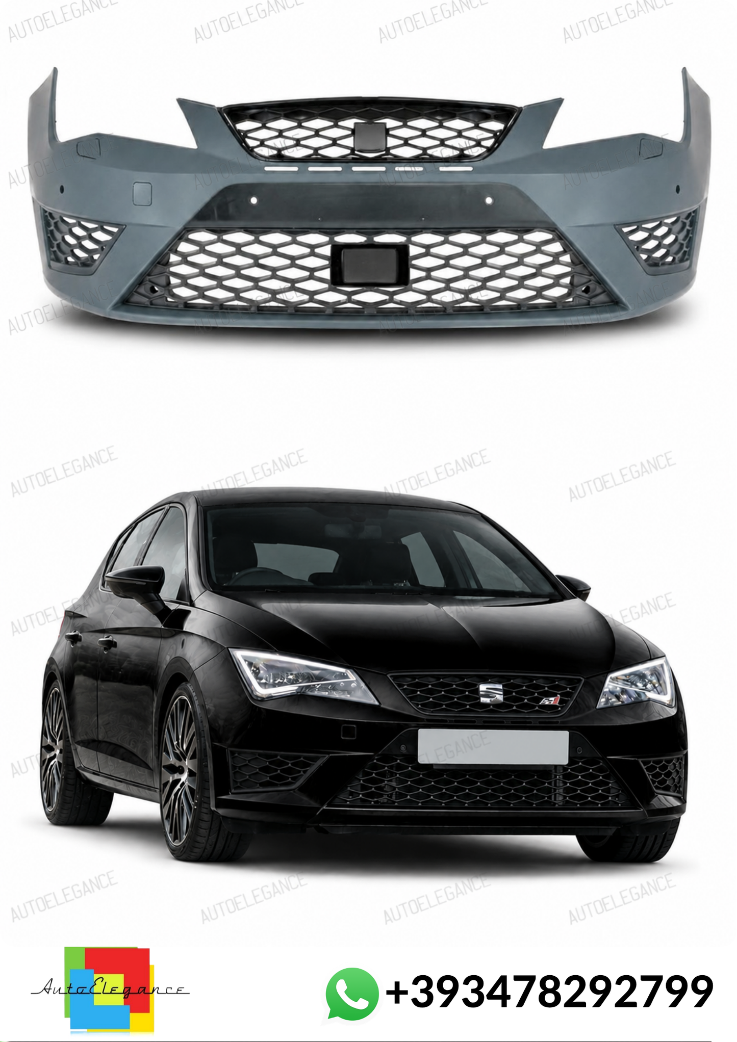 💕ART.10261 PARAURTI ANTERIORI Seat Leon MK3 (5F) (2012-2019)💕