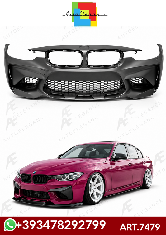 ART.7479 Paraurti Anteriore Look M2 per BMW Serie 3 F30 / F31 2011-2018