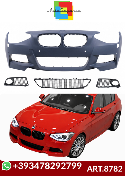 💕ART.8782 PARAURTI  ANTERIORI  BMW Serie 1 F20 F21 (2011-08.2014) M-DESIGN💕