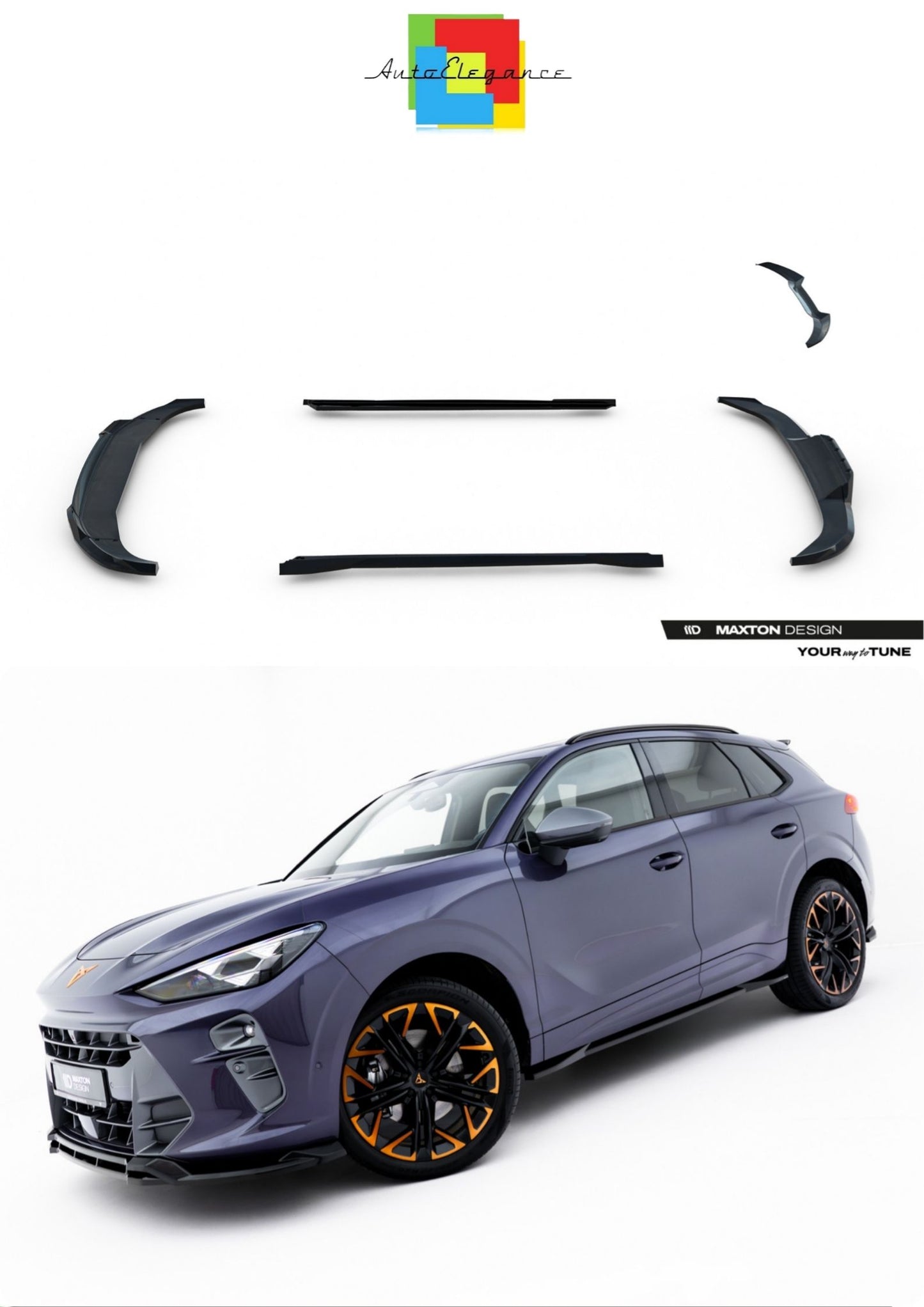 💕 Bodykit adatto per  Cupra Terramar Mk1 (Version without towbar)💕