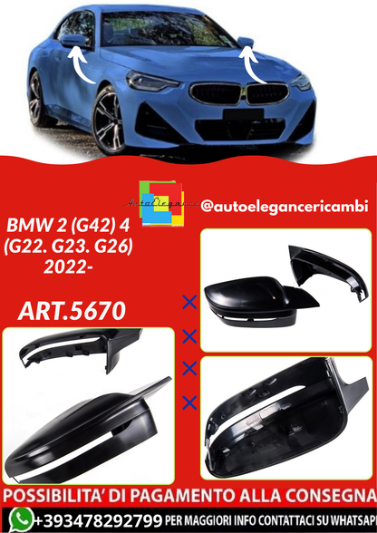 ART.5670 CALOTTE SPECCHIO BMW 2 (G42) 4 (G22. G23. G26) 2022-