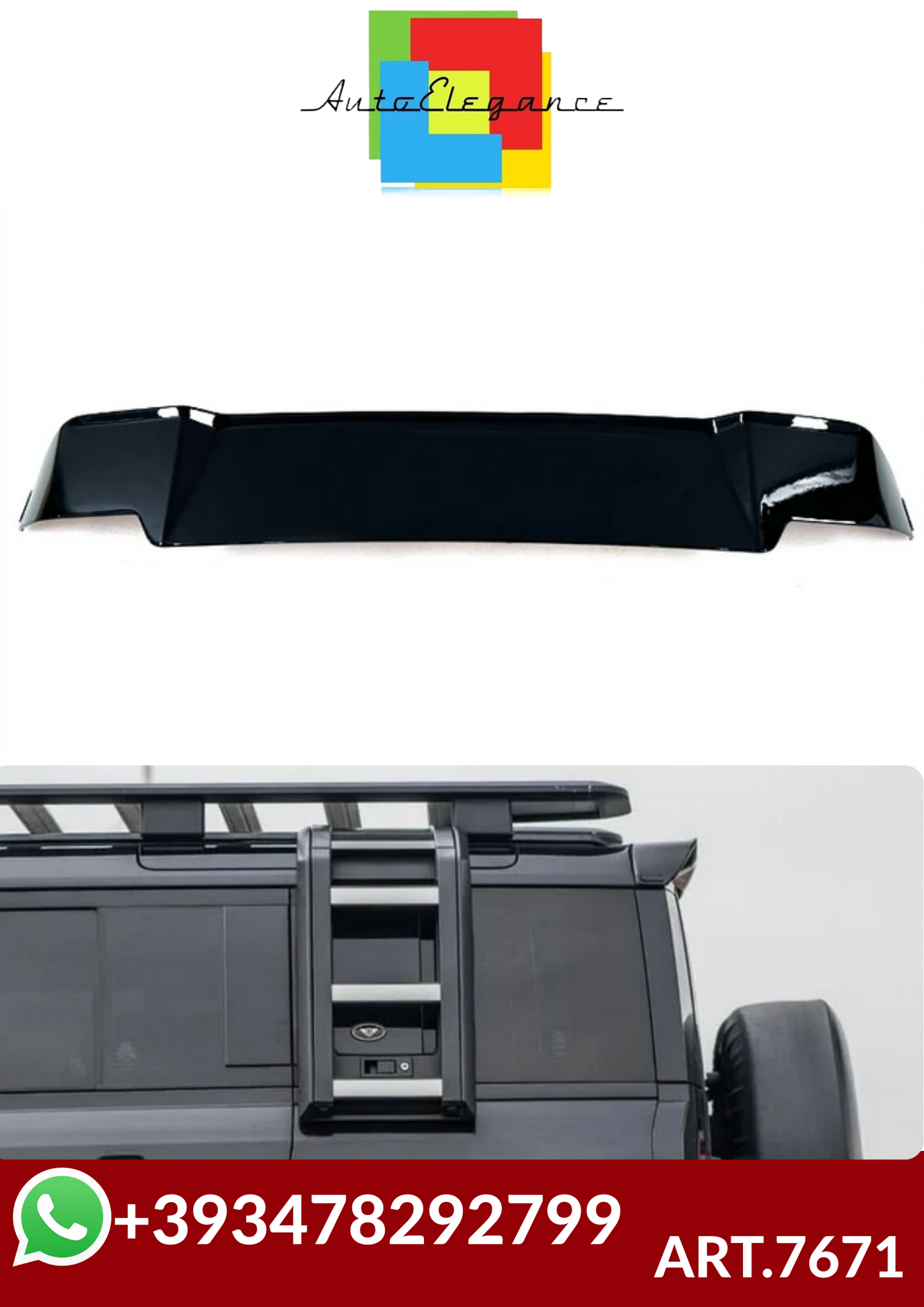 ART.7671 SPOILER  Land Rover Defender 90 110 2020-2025