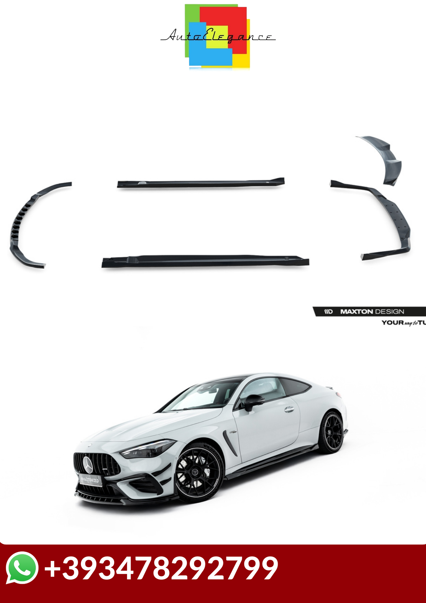 💕Bodykit   Mercedes-AMG CLE 53 Aero C236💕