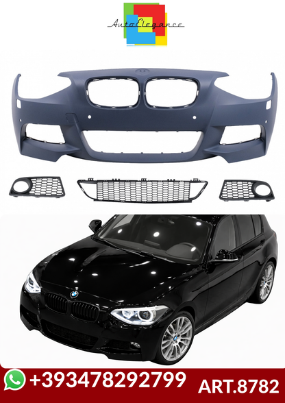 💕ART.8782 PARAURTI  ANTERIORI  BMW Serie 1 F20 F21 (2011-08.2014) M-DESIGN💕