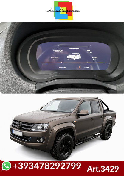 💕Art.3429  Cockpit virtuale digitale LCD VW Amarok 2008-2020 quadro strumenti💕