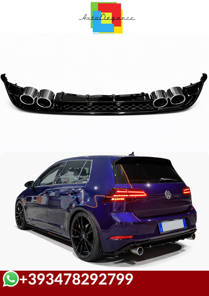 💕ART.0348  DIFFUSORE VW GOLF 7.5 2+2 NERO LUCIDO 💕