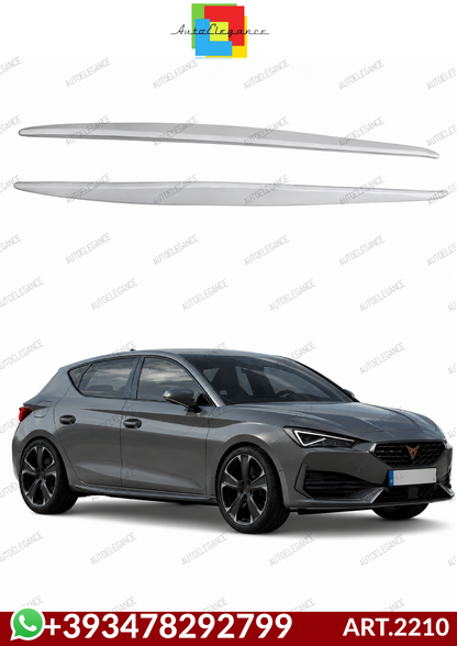 💕ART.2210 MINIGONNE LEON CUPRA LEON 2020+ GREZZE ABS💕