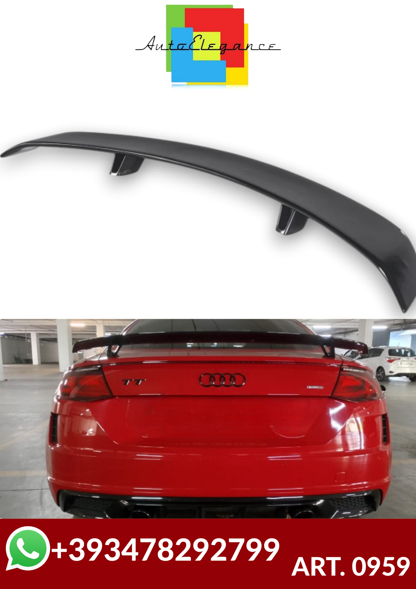 ART. 0959 SPOILER AUDI RSTT TT 8J