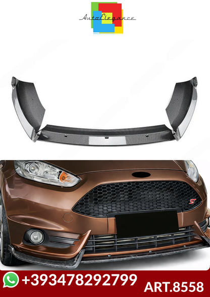 💕ART.8558 SPLITTER Ford Fiesta MK6 ST 2012-2017  CARBONIO 💕