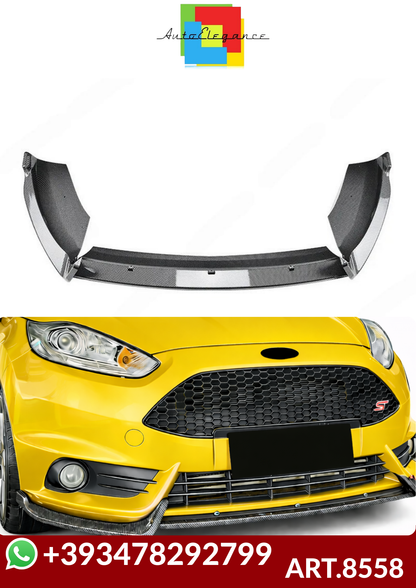 💕ART.8558 SPLITTER Ford Fiesta MK6 ST 2012-2017  CARBONIO 💕