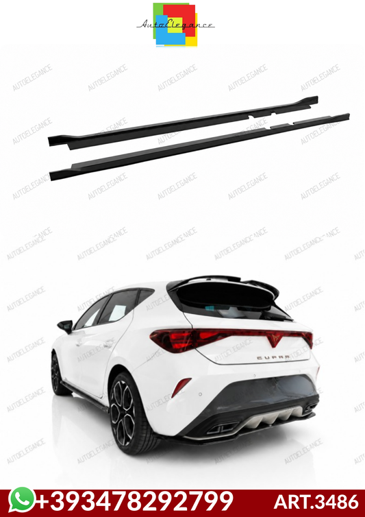 ART.3486 Sotto Minigonne V.2 Seat Leon Mk4 FR / Cupra Leon Mk1 2020+