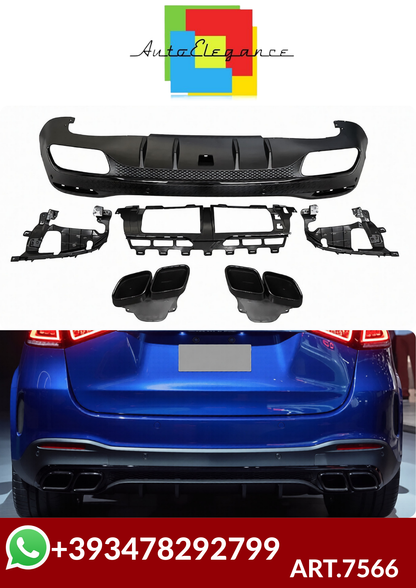 ART.7566 DIFFUSORI  Mercedes Benz GLE W167 GLE63 AMG 2020+