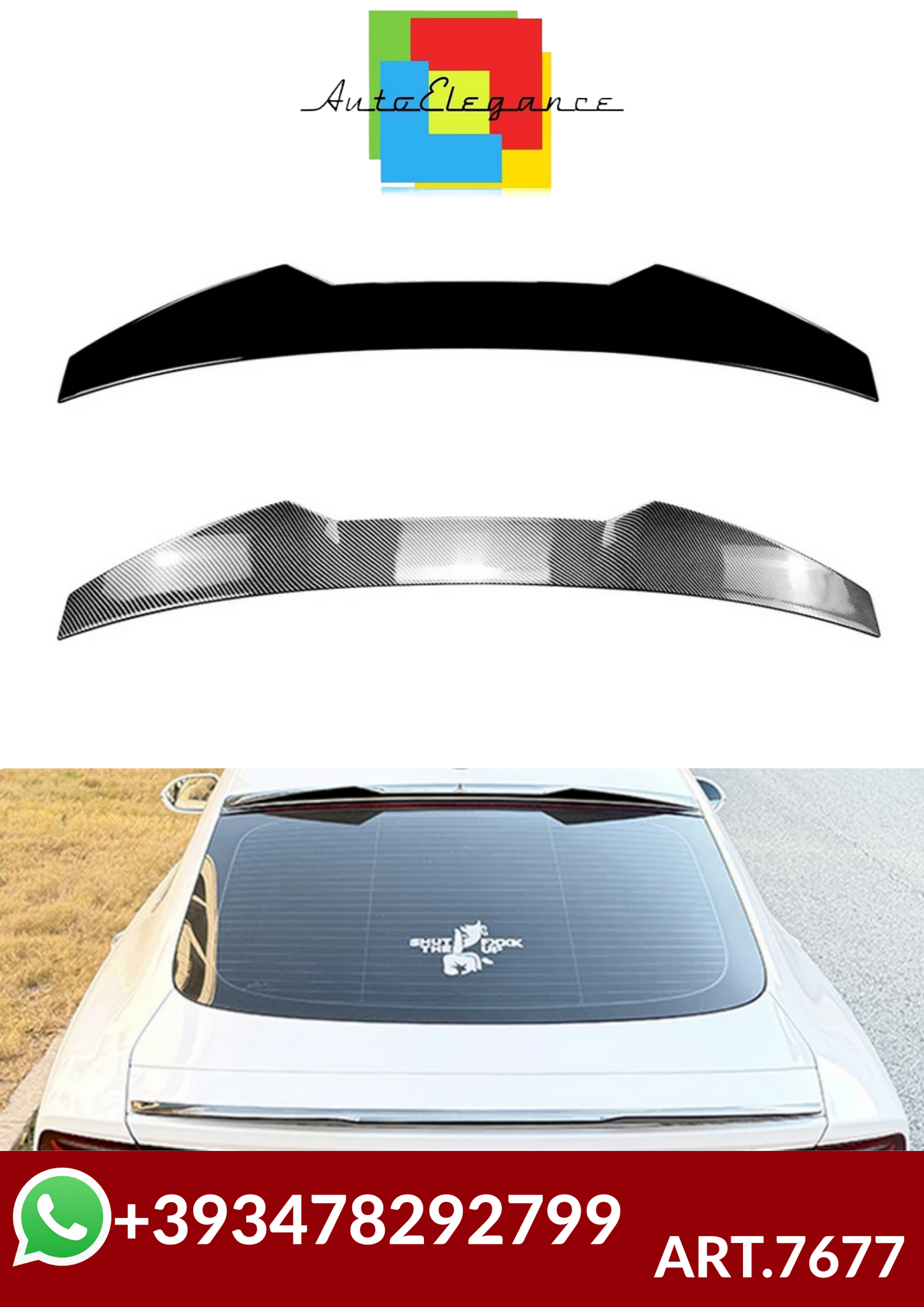 💕ART.7677  SPOILER Audi A7 C7 S7 RS7 2011-2017💕