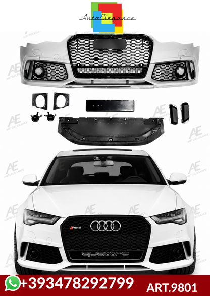 ART.9801 PARAURTI ANTERIORI Audi A6 (C7) (2015-2018) RS6 Style