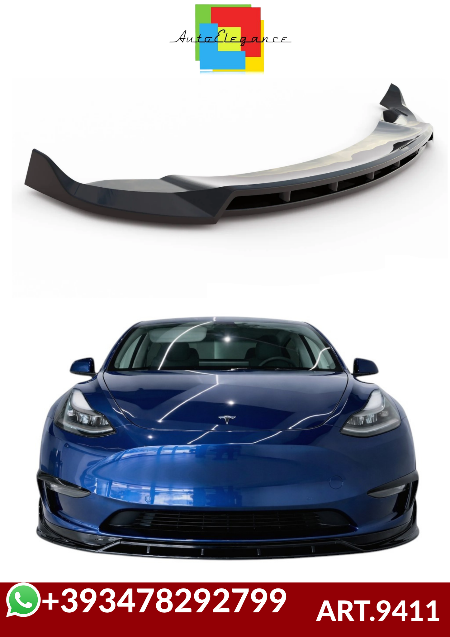 💕ART.9411 SPLITETR TESLA  MODEL  Y 2020+💕
