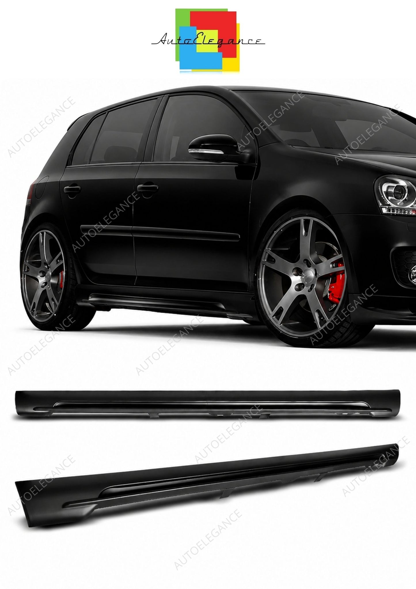 💕 Sotto Minigonne Adatto per VW Golf 5 V 03-09 Sport Hatchback 💕