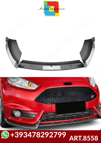 💕ART.8558 SPLITTER Ford Fiesta MK6 ST 2012-2017  CARBONIO 💕