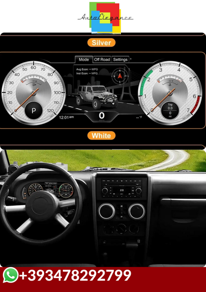 💕 VIRTUAL COCKPIT  JEEP  Wrangler JK 2007-2010 💕