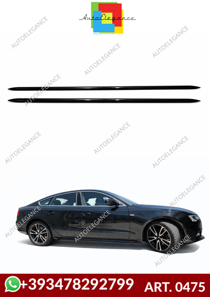 💕ART. 0475 MINIGONNE AUDI A4 BUONE NERO LUCIDO💕