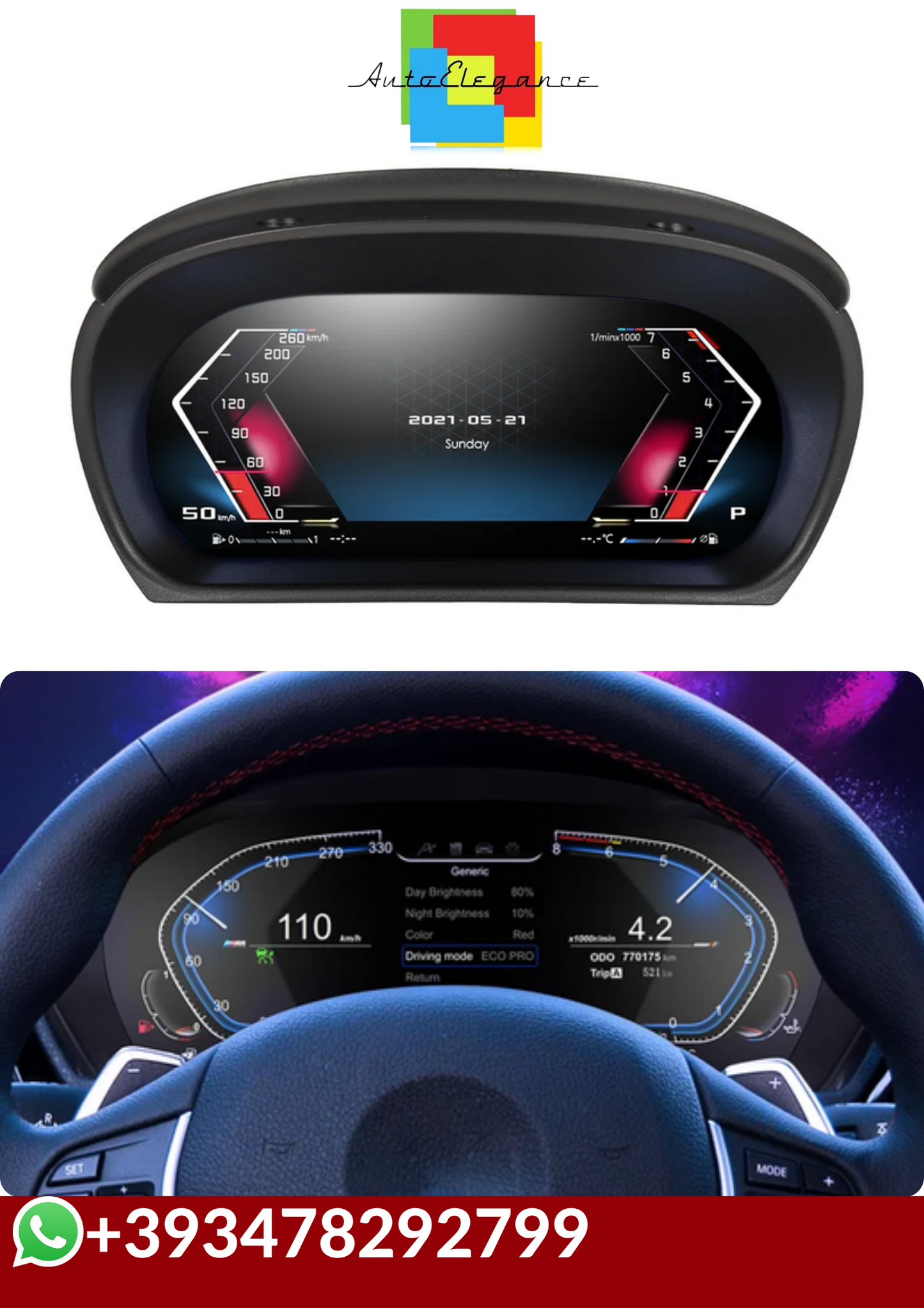💕 VIRTUAL COCKPIT   Bmw 3 Series E90 E91 E92 2005-2012💕