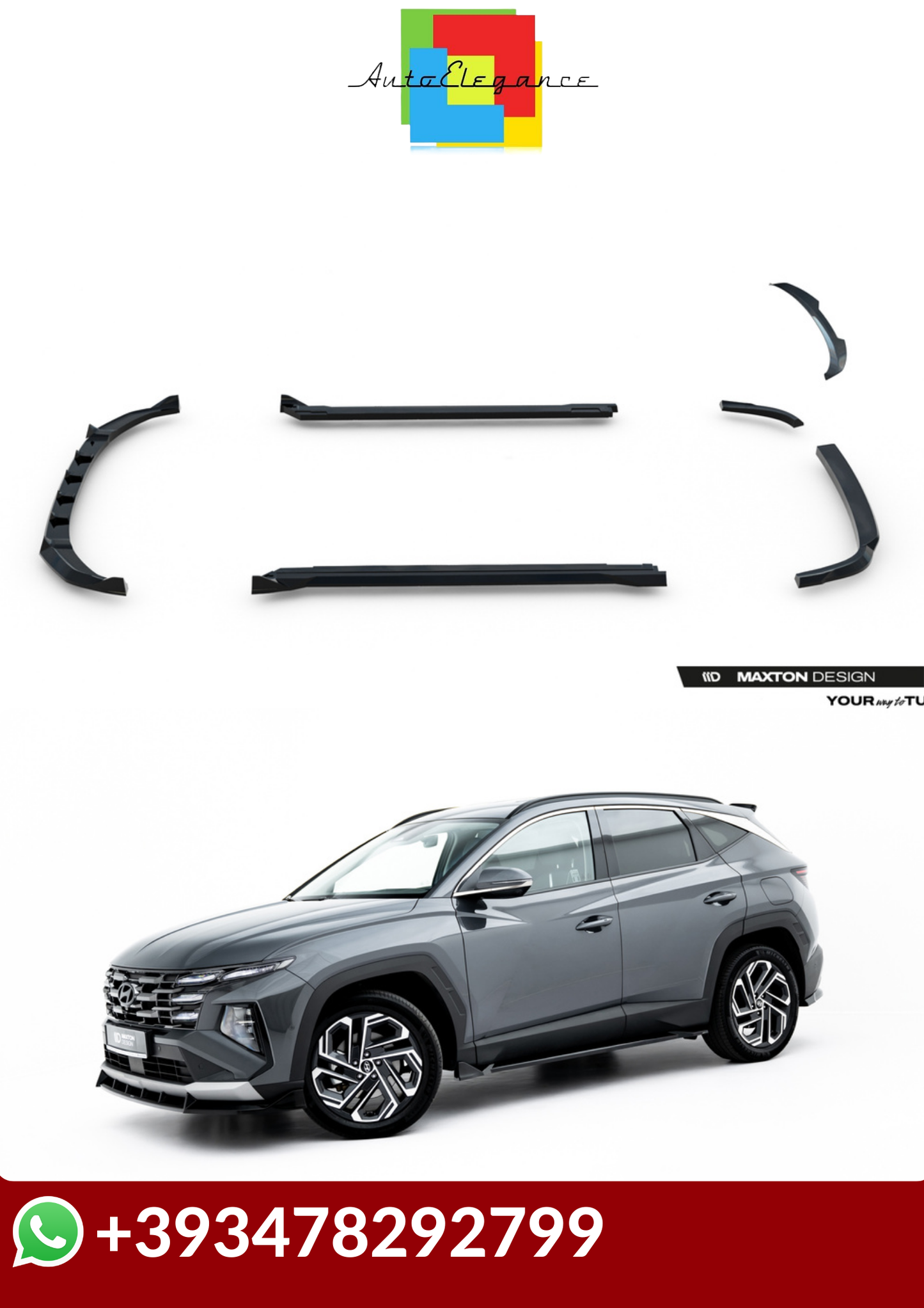 💕Bodykit  Hyundai Tucson Mk4 Facelift💕