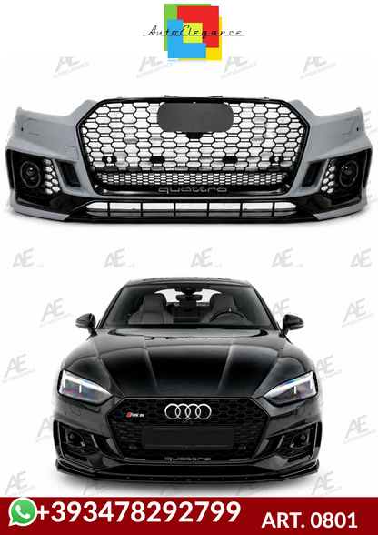 ART. 0801 PARAURTI ANTERIORE AUDI A5 F5 2016-2019 LOOK RS5