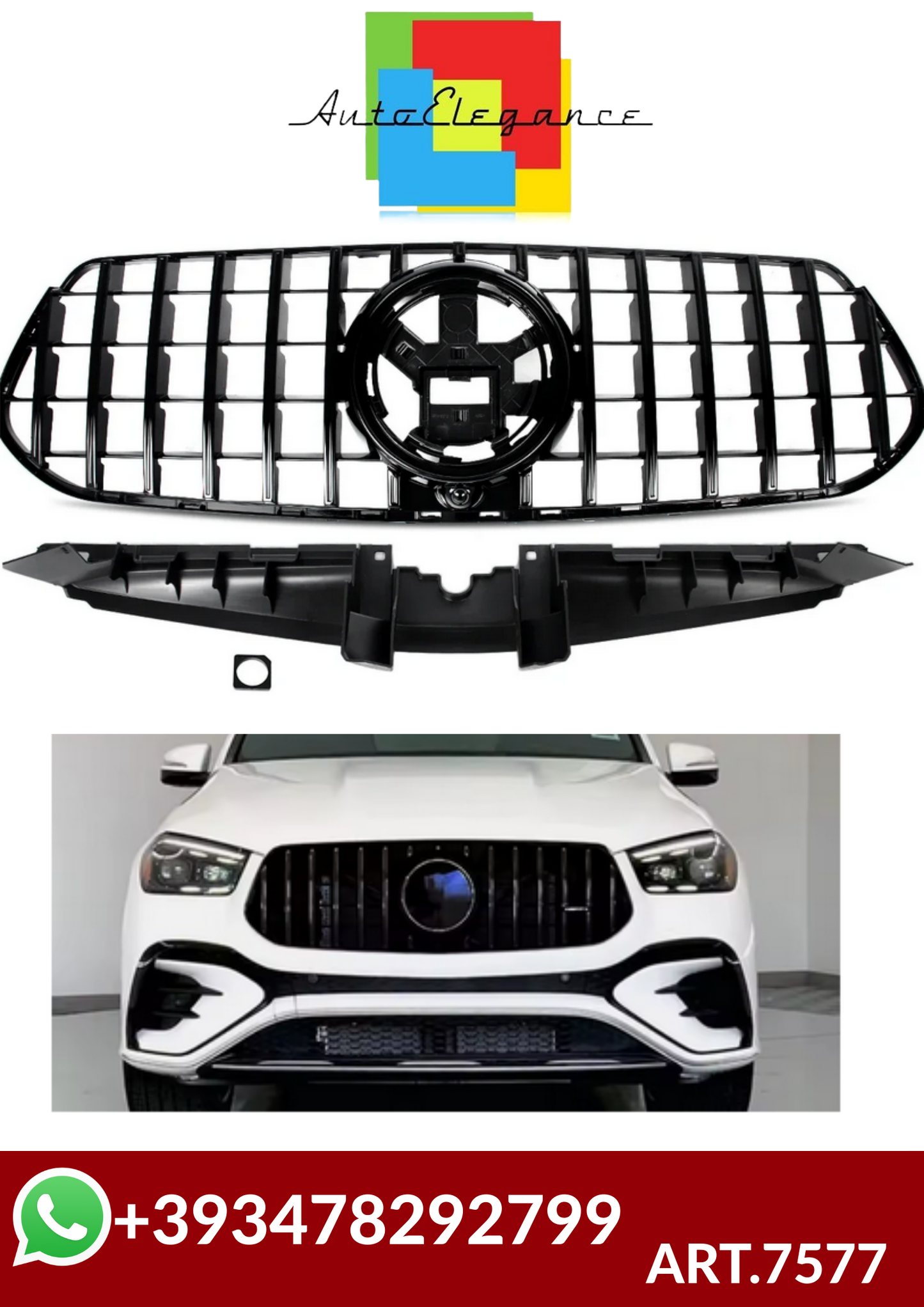 ART.7577  GRIGLIA Mercedes-Benz GLE-Class W167 2024