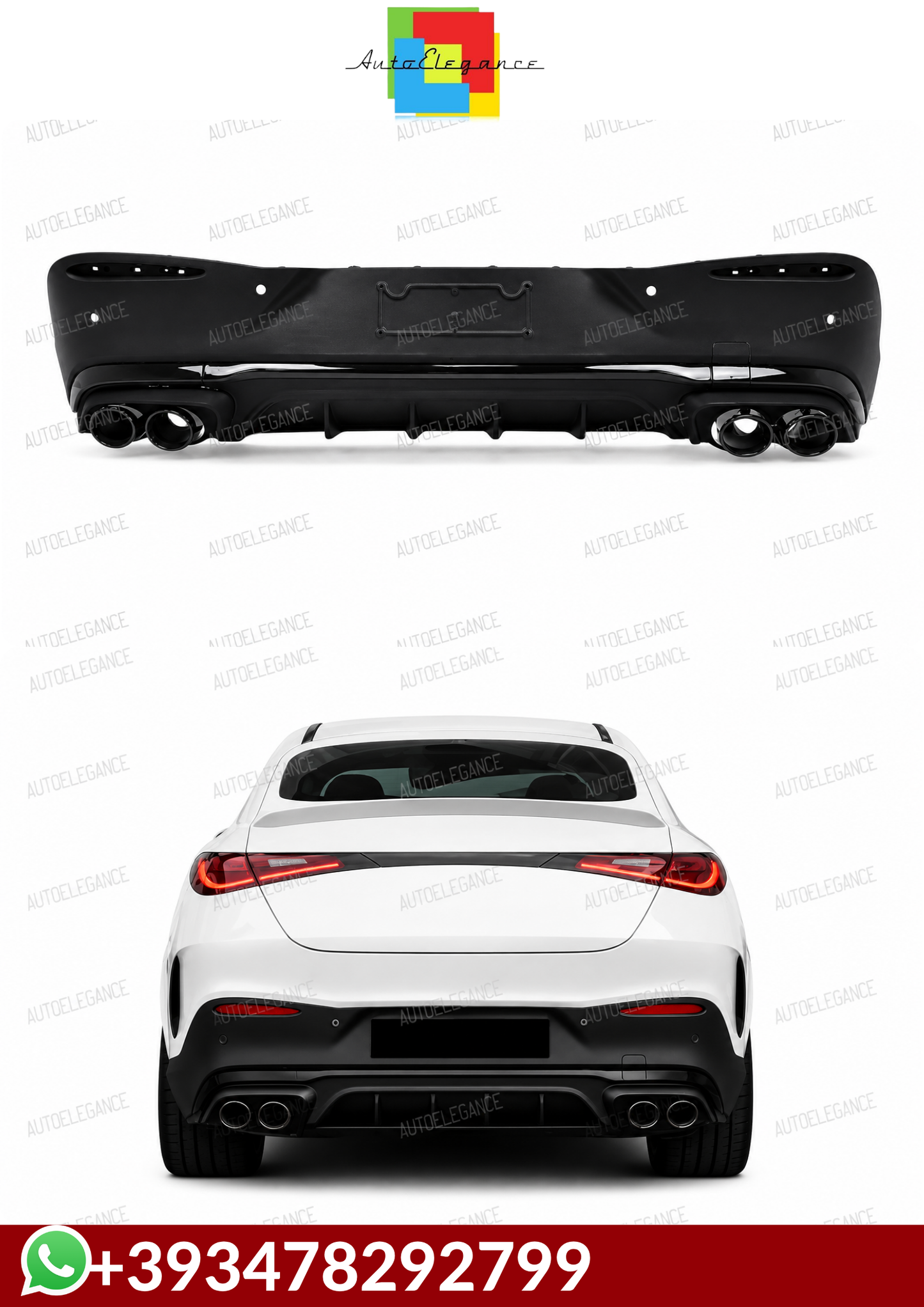 💕DIFFUSORI  MERCEDES GLC C254 AMG 2022+💕