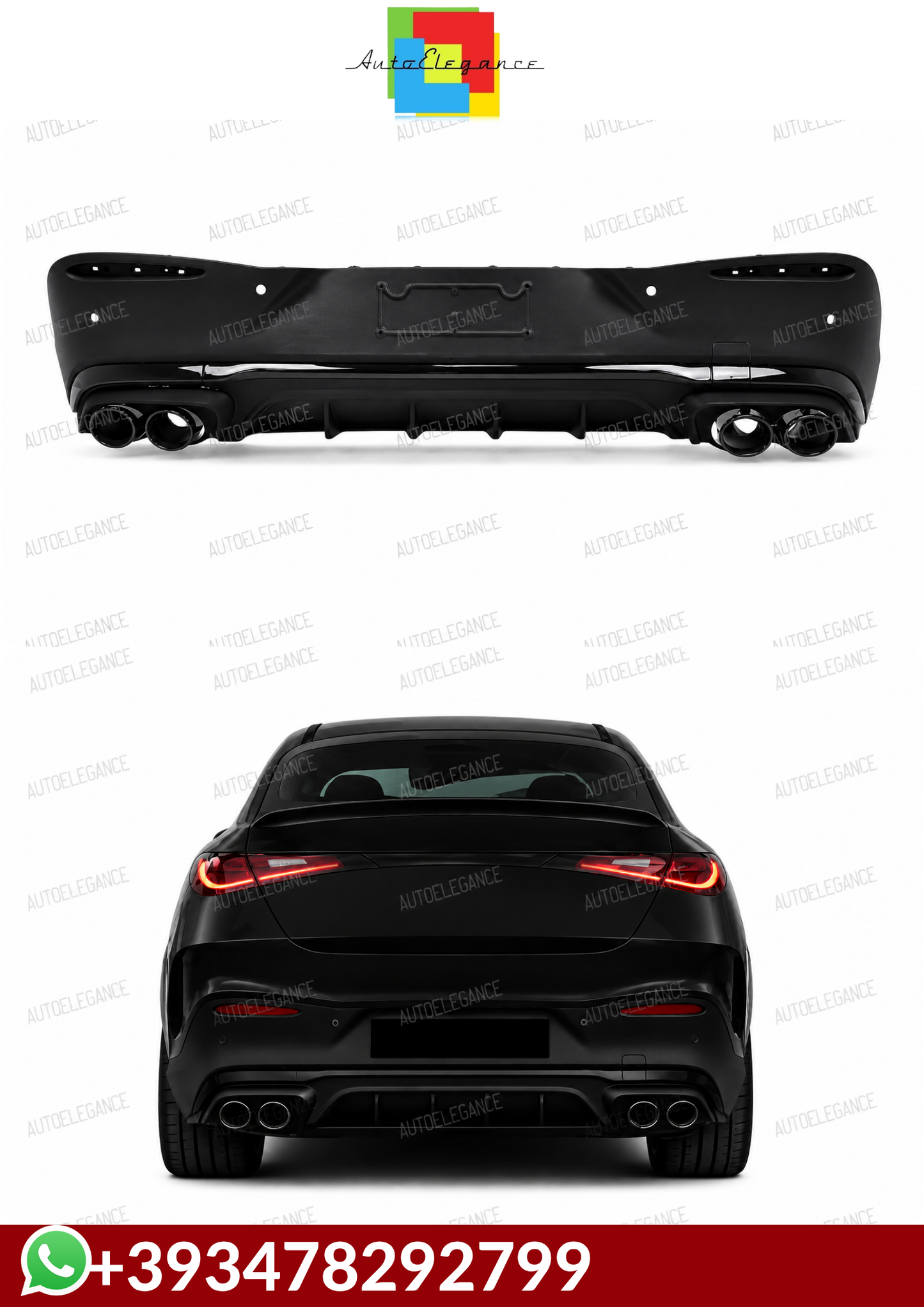 💕DIFFUSORI  MERCEDES GLC C254 AMG 2022+💕
