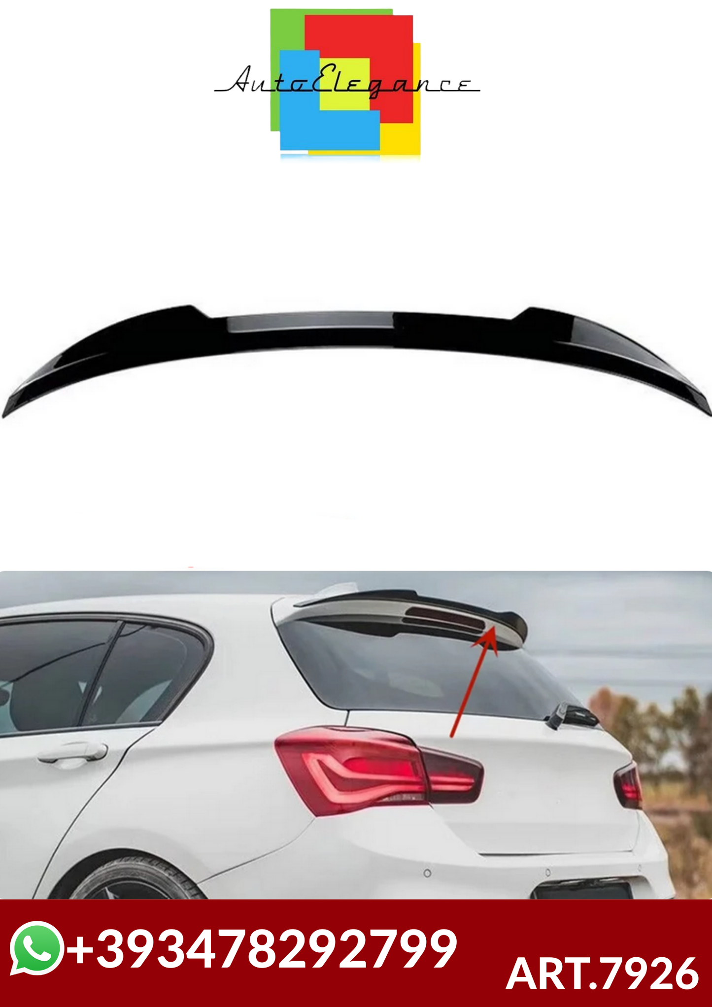 💕ART.7926 SPOILER  BMW BMW 1 F20 F21 2012-2020 💕