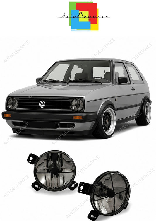 💕 Fari Anteriori Interni Adatto per VW Golf 2 83-91 Smoke Fumè 💕