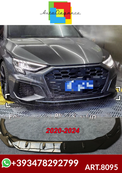 💕 ART.8095  SPLITTER Audi S3 8Y/A3 S-Line 8Y 2020-2024 💕