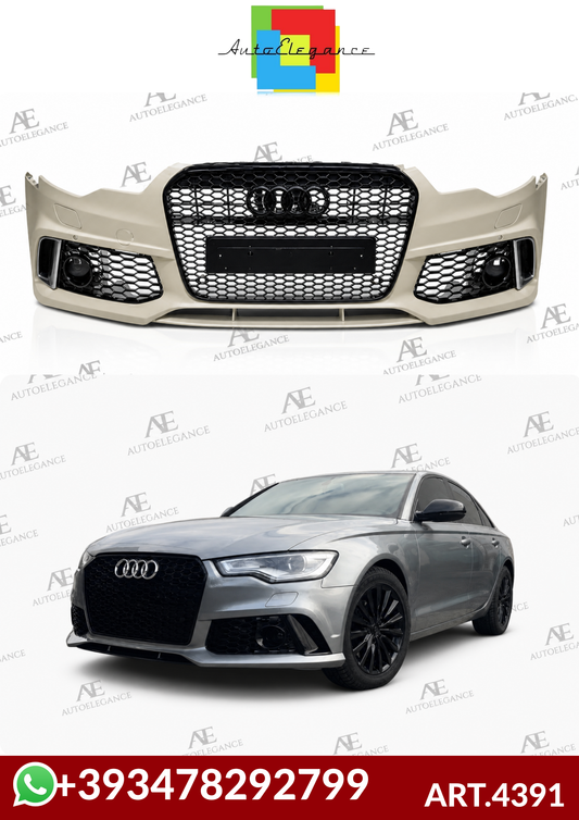 ART.4391 PARAURTI ANTERIORE AUDI A6 4G C7 11-14 LOOK RS6