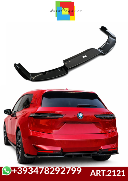 💕ART.2121 FLAP DIFFUSORE BMW iX i20 2021+ MSPORT NERO LUCIDO💕