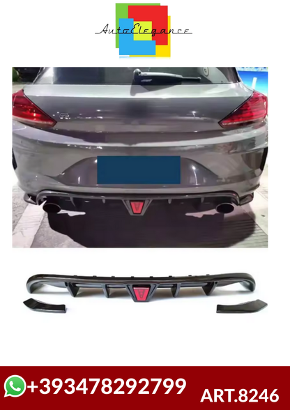 💕ART.8246 DIFFUSORI VW Scirocco R 2015 2016 2017  NERO OPACO 💕