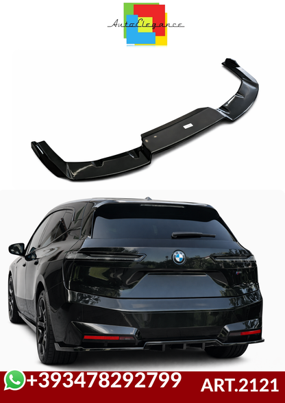💕ART.2121 FLAP DIFFUSORE BMW iX i20 2021+ MSPORT NERO LUCIDO💕